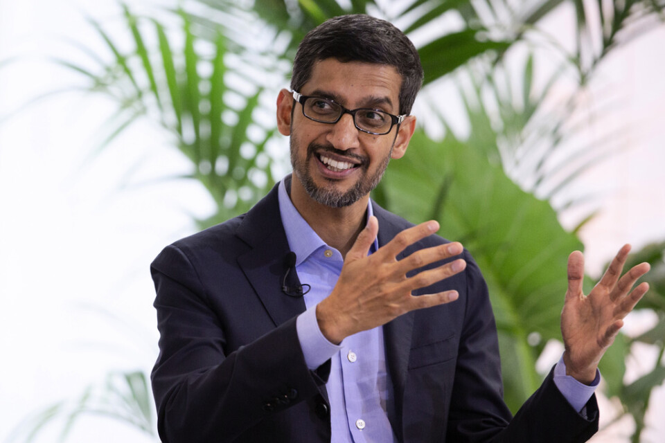 Google-chefen Sundar Pichai tycker att det finns stor potential för mer artificiell intelligens inom sjukvården.