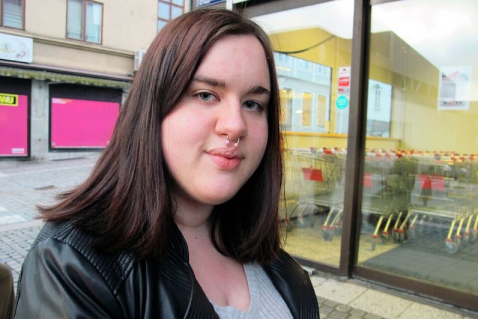 Emma Henningsson, 17 år, från Kallinge.