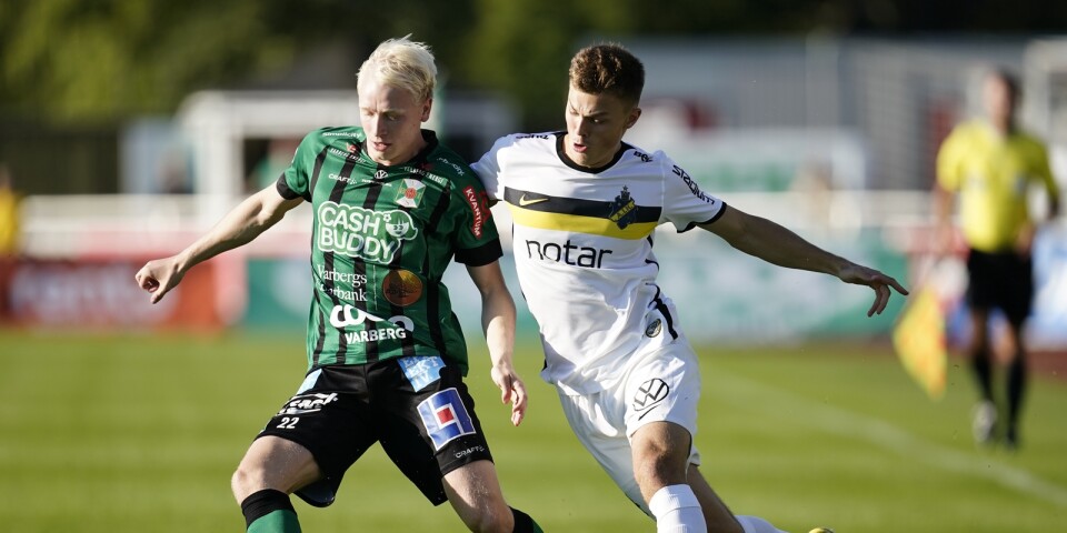 André Boman ser ut att ha spelat färdigt i Varbergs gröna tröja. Nu talar mycket för att det blir en övergång till Elfsborg inom kort.