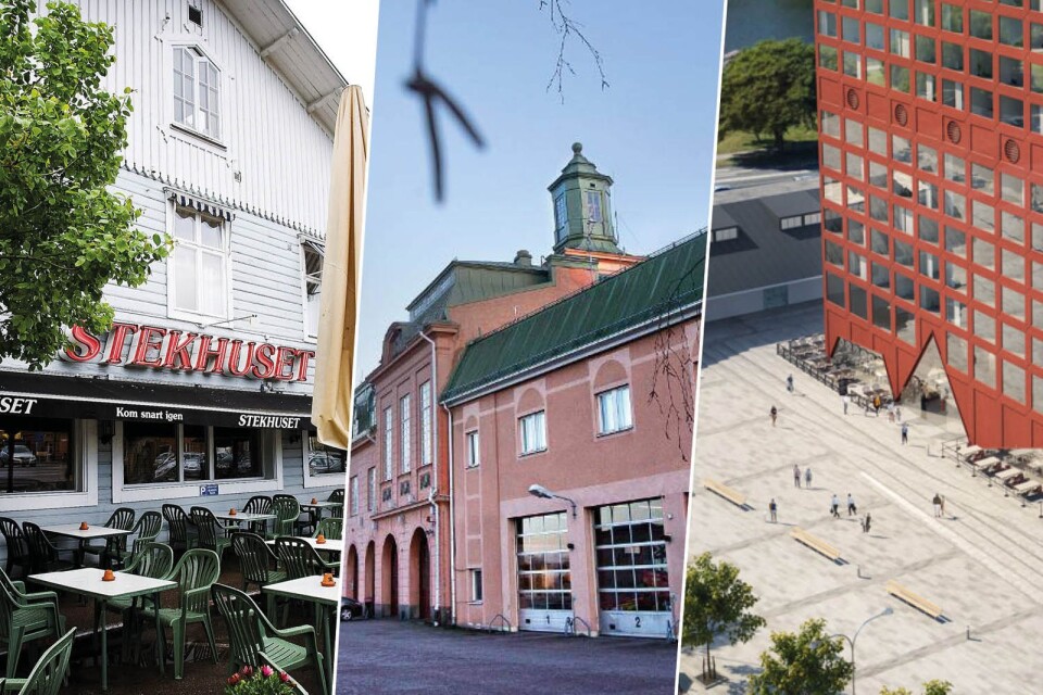Stekhuset, gamla brandstationen och ”Foppa-hotellet” finns med på listan.