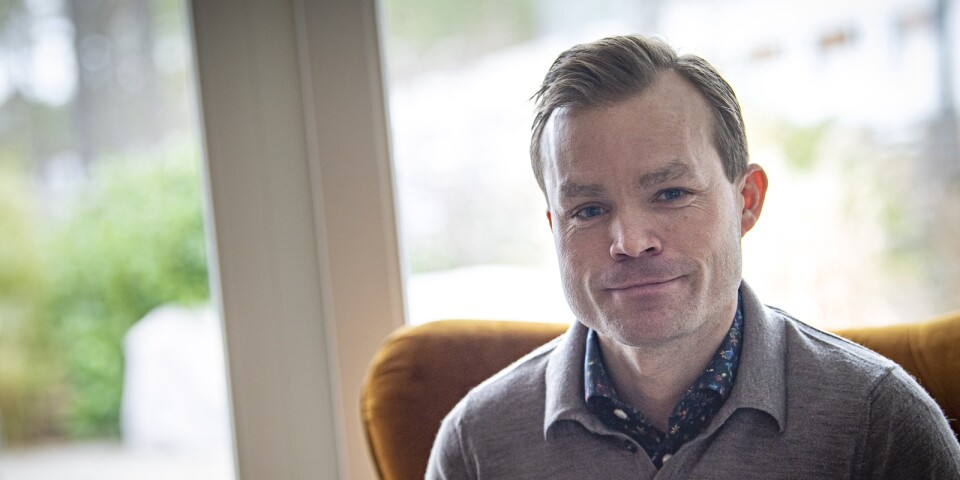 Fredrik, 40, skulle bli fotbollsproffs – blev hyllad företagare