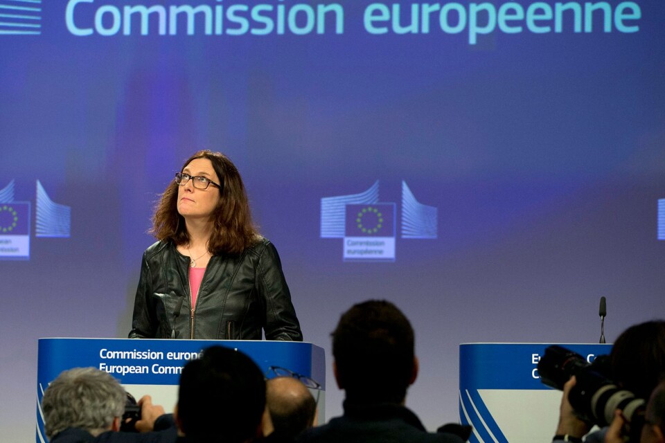 Cecilia Malmström var i veckan i USA och förhandlade med USA:s president Donald Trump. EU har fått ett löfte som innebär att det inte blir några tullar på stål ”tills vidare.”