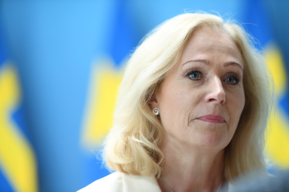 Kulturminister Jeanette Gustafsdotter anser att en attack på "yttrandefrihetens försvarare är att attackera demokratins fundament". Arkivbild.
