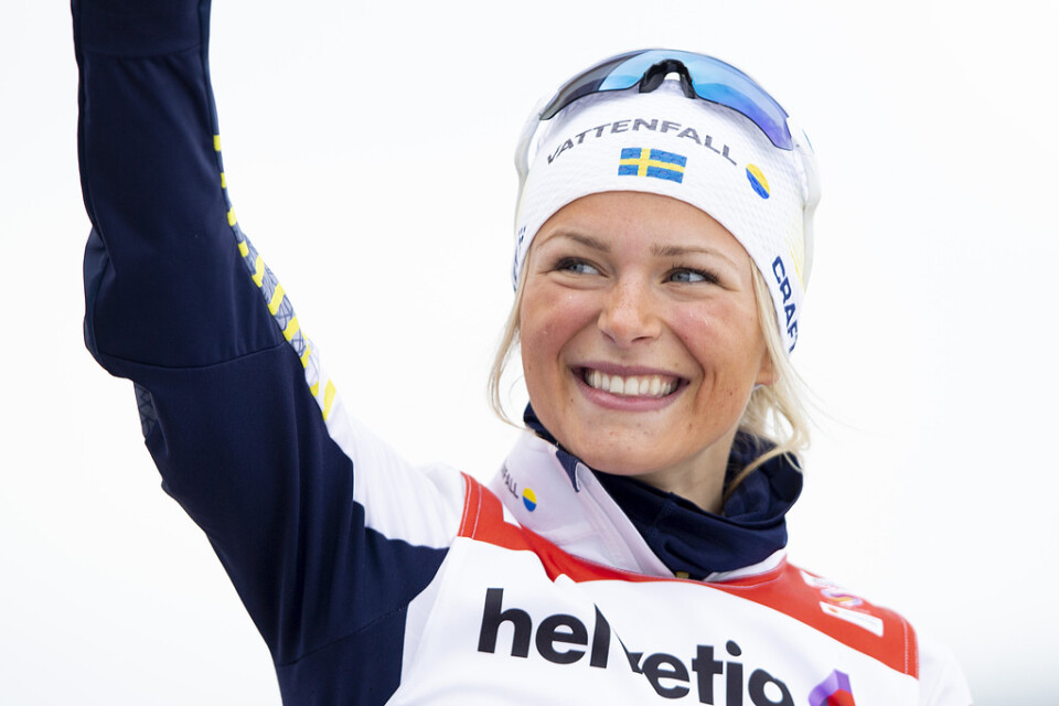 "Det har alltid varit en dröm", säger Frida Karlsson om att köra Tour de Ski nästa säsong. Arkivbild.