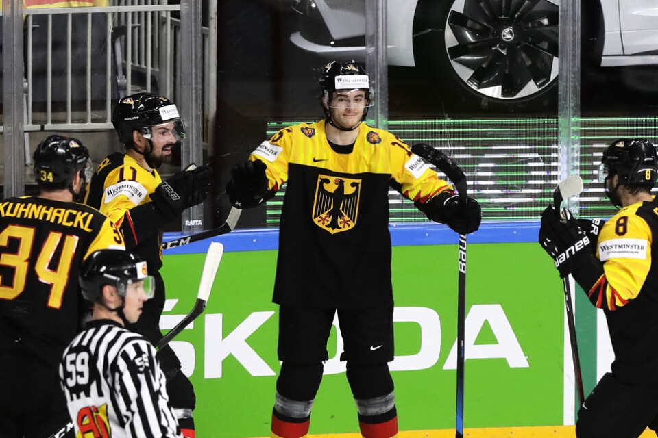 Stefan Loibl under ishockey-VM.