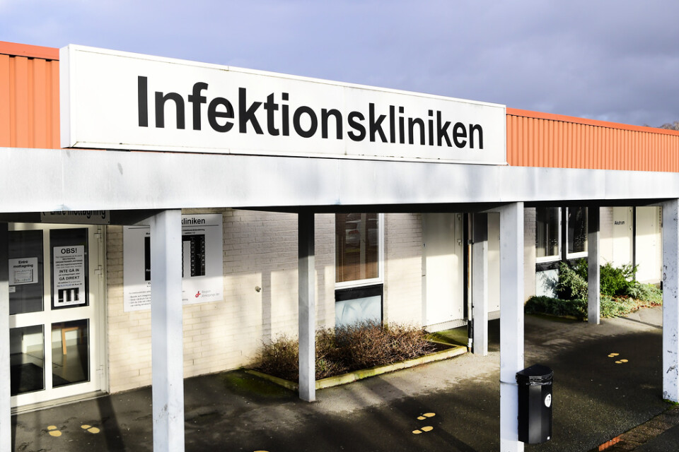 Infektionskliniken på Länssjukhuset Ryhov i Jönköping.