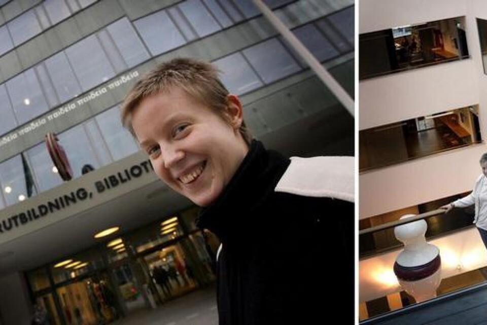 Kim trivs med undervisningen på lärarutbildningen på Malmö högskola. Bild: Tomas Nyberg