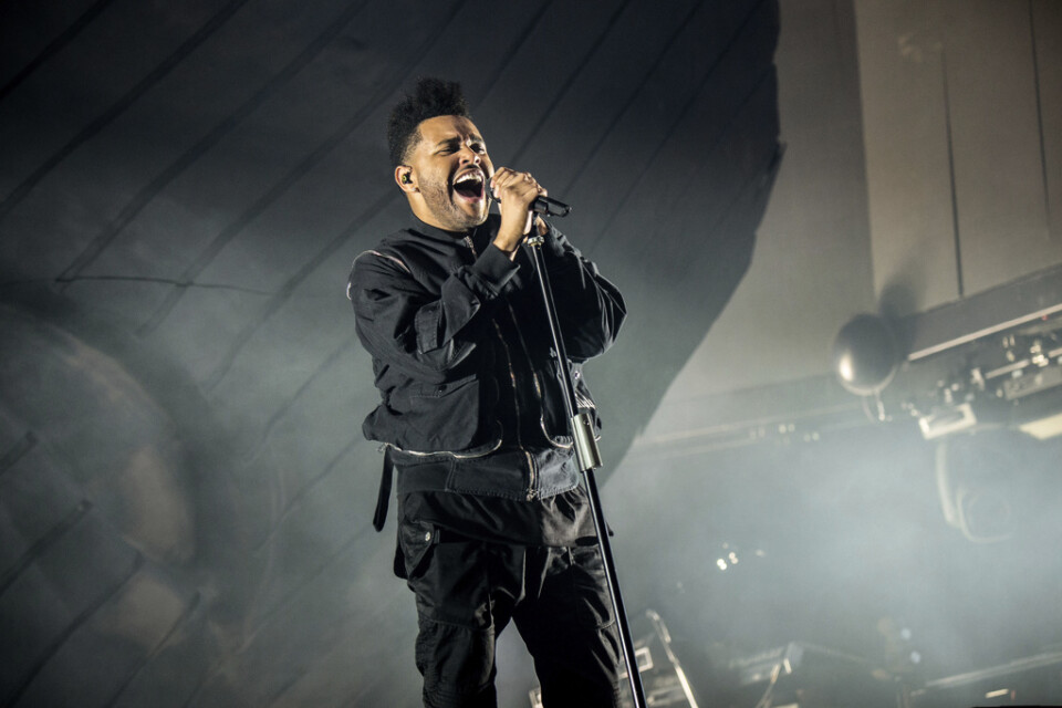 The Weeknd är ny etta på den svenska singellistan med "Blinding lights". Arkivbild.