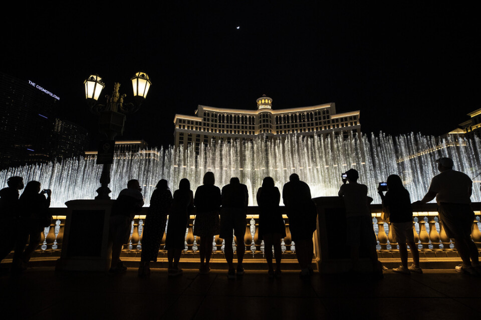 Hotellet Bellagio i Las Vegas blir platsen för en av de största Picasso-auktionerna någonsin. Arkivbild.