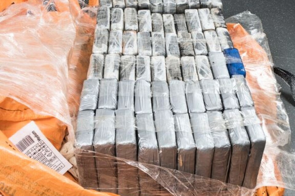 Nya stora kokainbeslag med koppling till Helsingborg har gjorts. Bilden är från ett tidigare beslag i Göteborg. Arkivbild