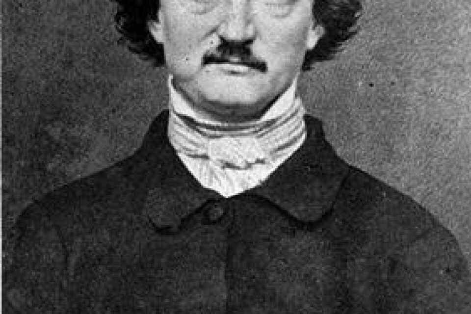 Porträtt av E A Poe (1809-1849).