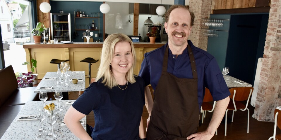 Beatrice Cehlin och Tobias Nilsson har nu öppnat Hiet Kök & Bar i centrala Ronneby.