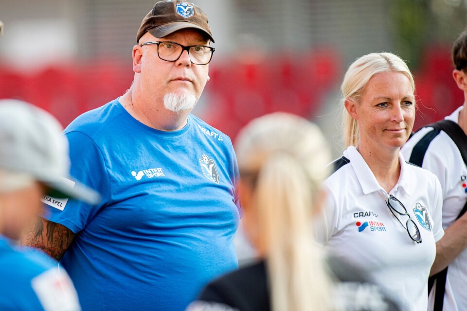 DFF-tränarna Magnus Olsson och Maria Nilsson fick inte den start på säsongen som de själva ville.