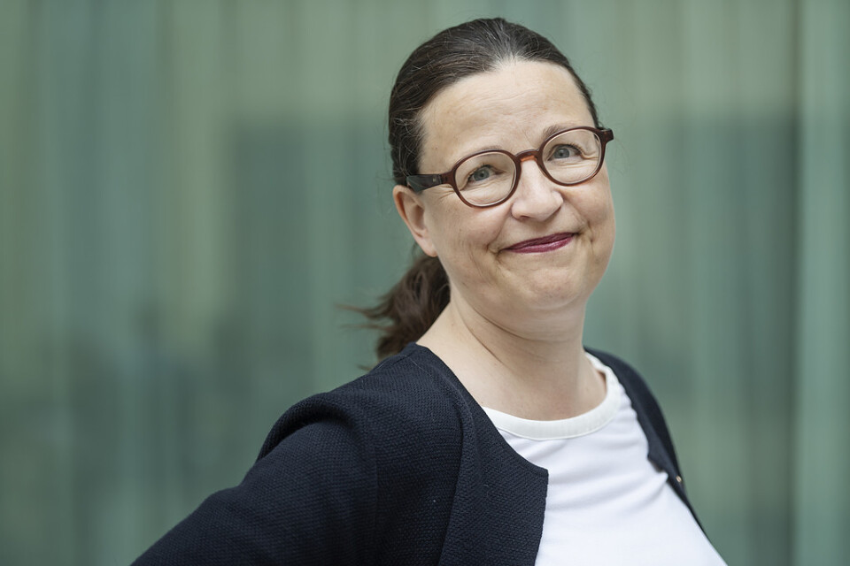 Utbildningsminister Anna Ekström vill satsa mer pengar på lärarassistenter. Arkivbild.