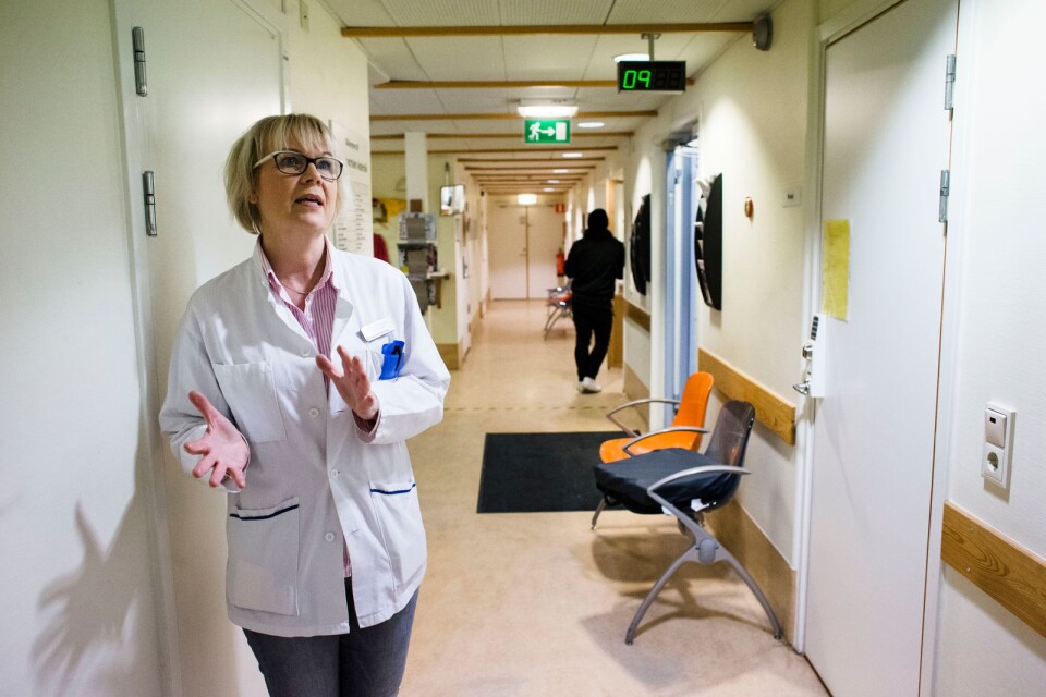 Charlotta Åkesson, verksamhetschef på vårdcentralen Anderslöv.