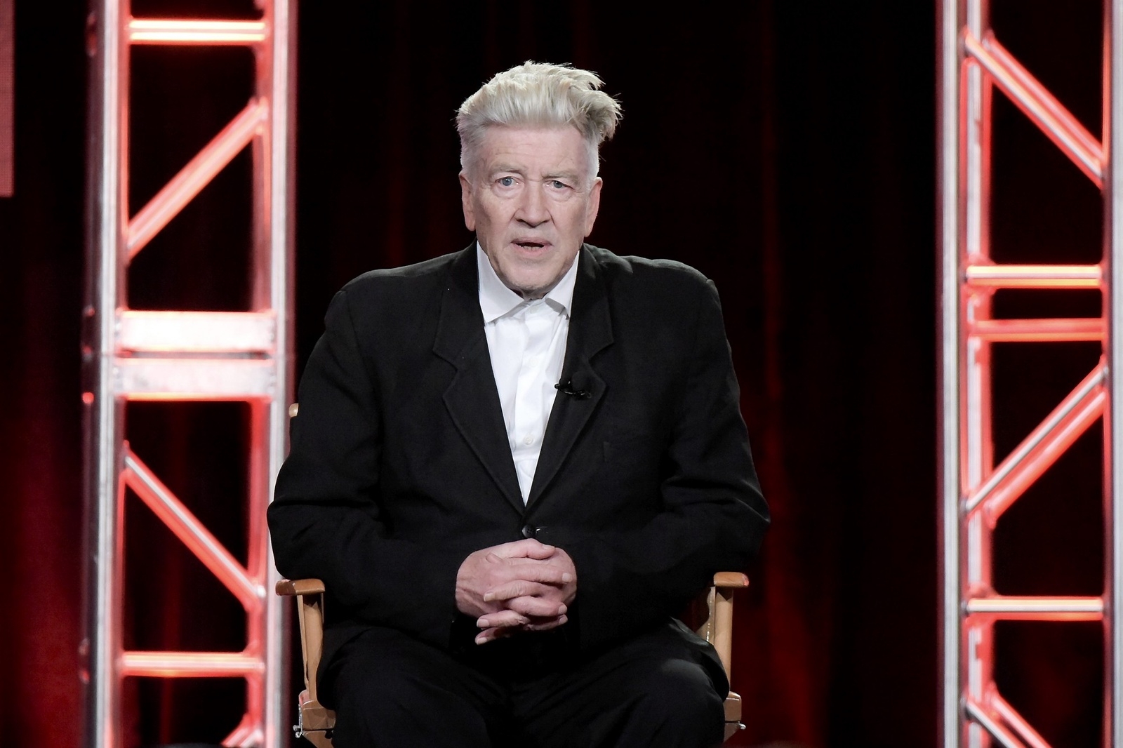 David Lynch attends the ”Twin Peaks” panel at the Showtime portion of the 2017 Winter Television Critics Association press tour on Monday, Jan. 9, 2017, in Pasadena, Calif. (Photo by Richard Shotwell/Invision/AP)
