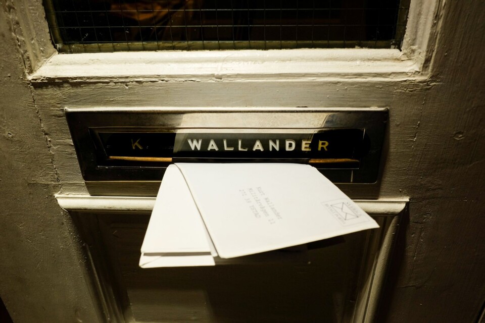 Var Wallander bor? På Ystad Studios Visitor Center...