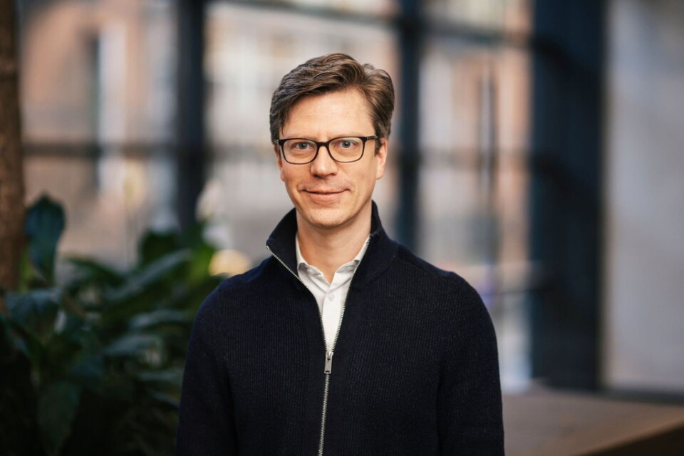 Daniel Gillblad är forskningsansvarig på AI Sweden, Sveriges nationella center för artificiell intelligens. Pressbild.