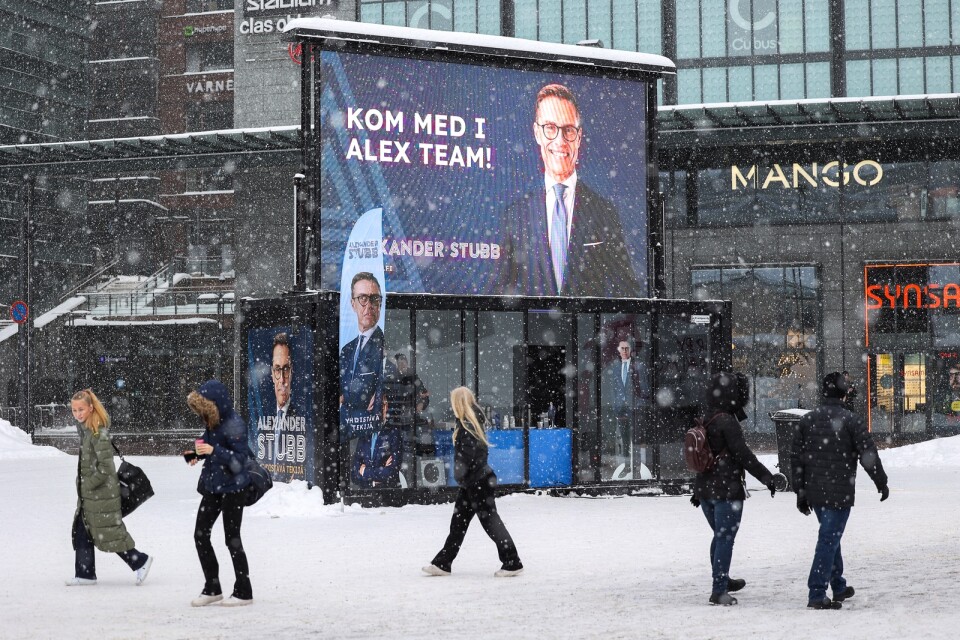 Tidigare statsminister Alexander Stubb är favorit inför den första omgången i det finländska presidentvalet på söndagen.