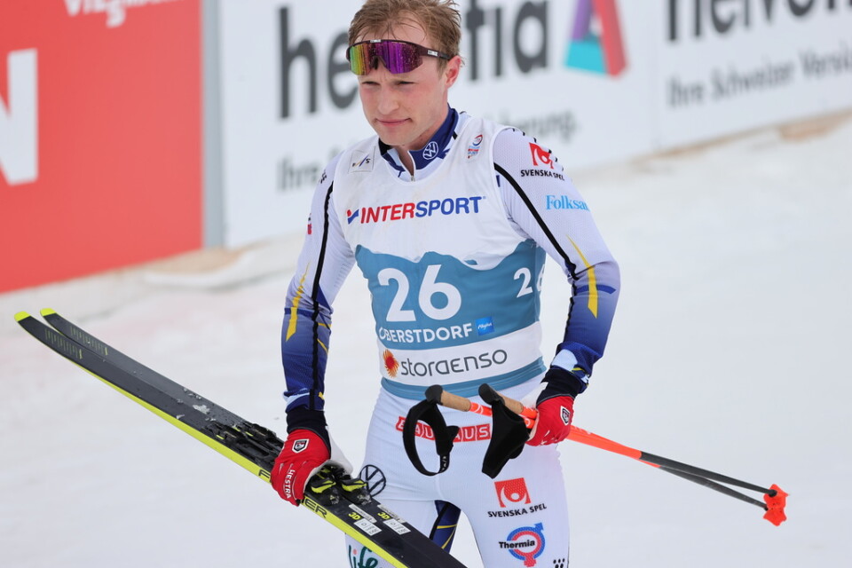 Björn Sandström tog SM-guld på 15 kilometer fristil. Arkivbild.
