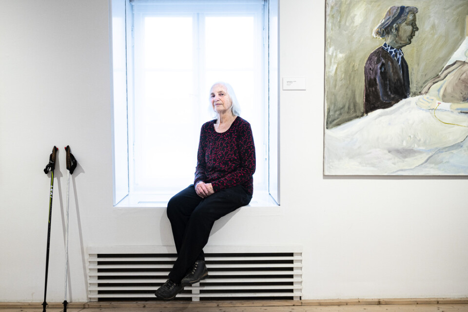 Lena Cronqvist utställning på Waldemarsudde är den största retrospektiv som hon har gjort. Hon har själv satt sin prägel både på urval och hängning.