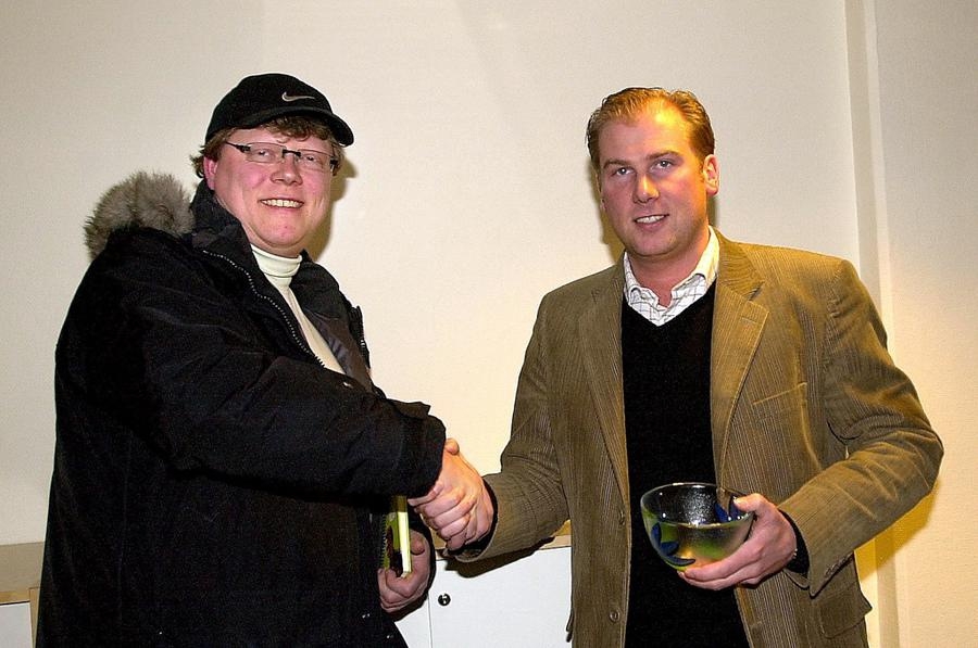 2004: Final i BT-mästaren mellan Håkan Johansson BHC och Magnus Haglund Elfsborg.