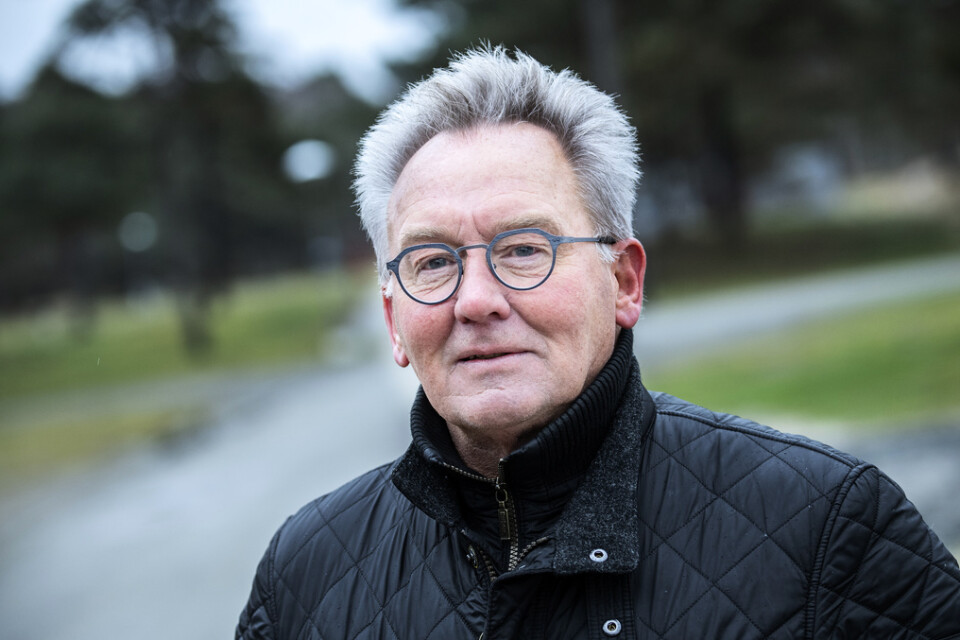Håkan Nilsson, som driver campingen vid Löderups strandbad i sydöstra Skåne.