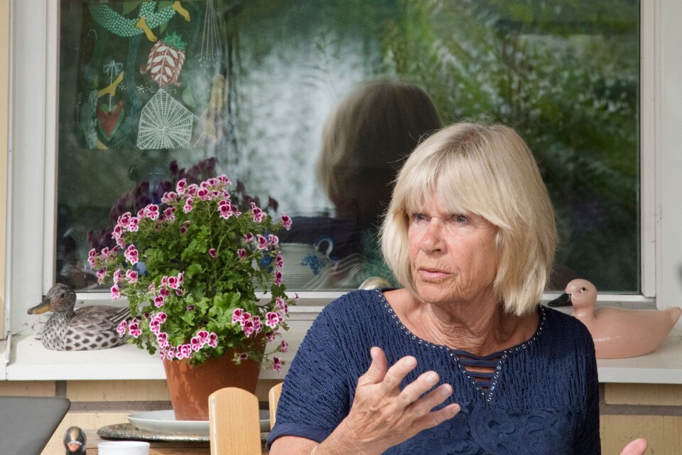 Carin Högstedt (V) är Växjös överlägset flitigaste motionsinlämnare. Egentligen hade 73-åringen bestämt sig för att lämna kommunfullmäktige efter 40 år. Men så övertalades hon att vara kvar, som ett slags mentor för den nya generationen.