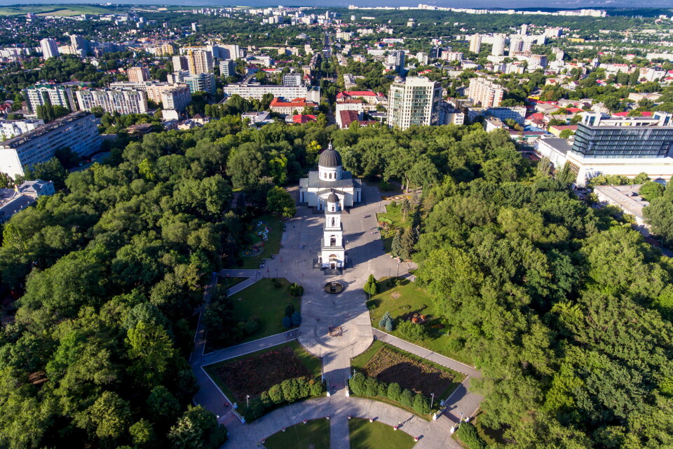 I dag för 30 år sedan erkände Sverige bland annat Moldavien. Bilden är från huvudstaden Chișinău.
