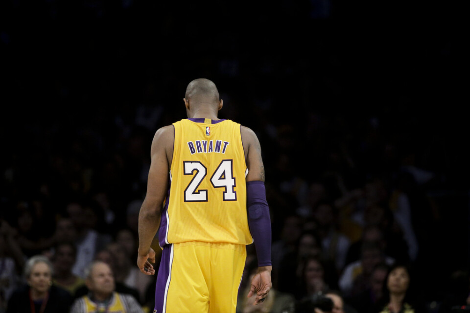 Världen sörjer basketstjärnan Kobe Bryants död. Arkivbild.