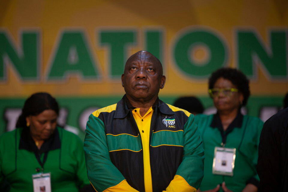 Sydafrikas president Cyril Ramaphosa och hans ANC står inför betydande utmaningar.