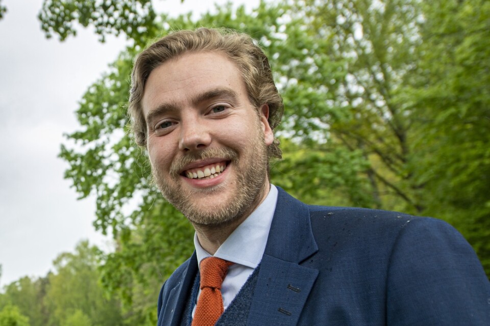 Daniel Jönsson Lyckestam (M) vill höra dina idéer om bättre skola i Östra Göinge. Han är ordförande i skolberedningen.