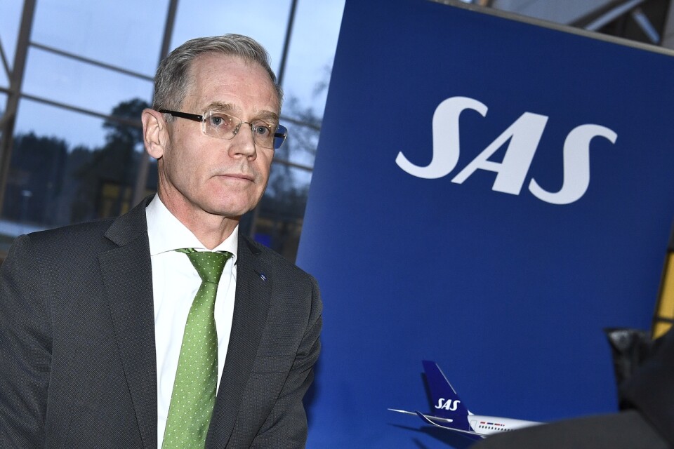 SAS är precis som alla bolag i flygbranschen under hård press på grund av coronapandemin och den minskade efterfrågan på resor. Arkivbild.