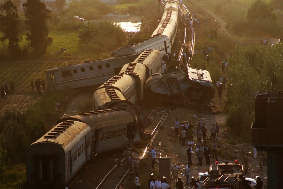 Över 40 människor omkom i tågolyckan.
