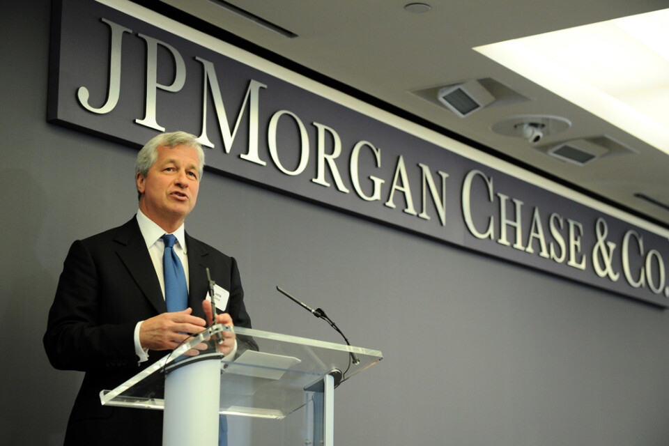 Jamie Dimon är vd och styrelseordförande för JP Morgan Chase. Arkivbild.