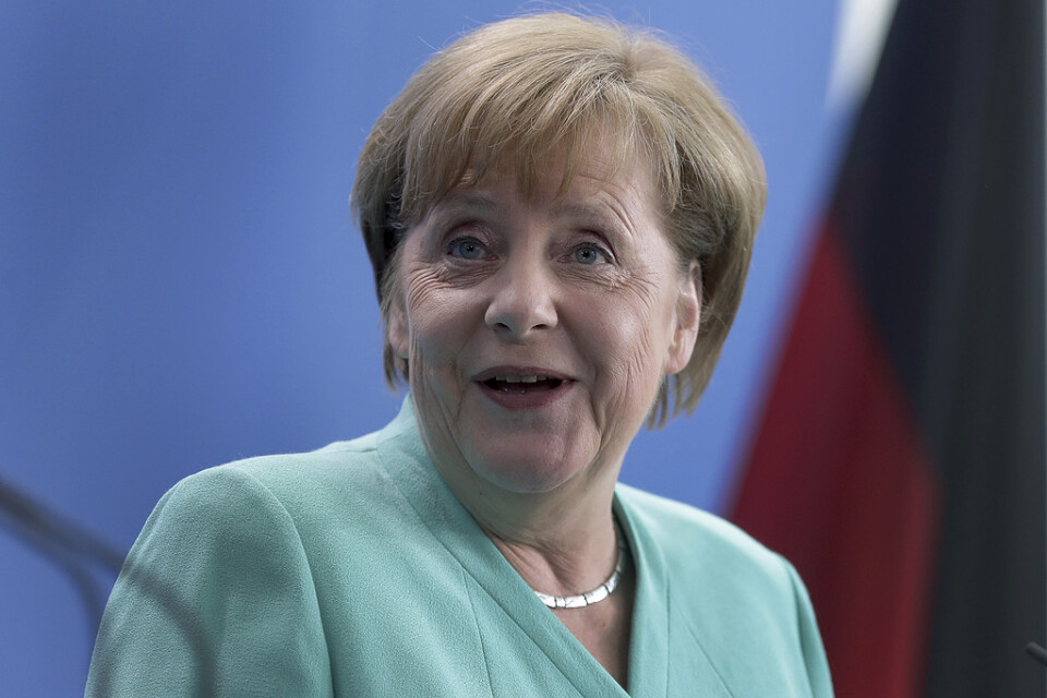 Tysklands förbundskansler Angela Merkel vill att EU når en samsyn om Libyen. Arkivbild.