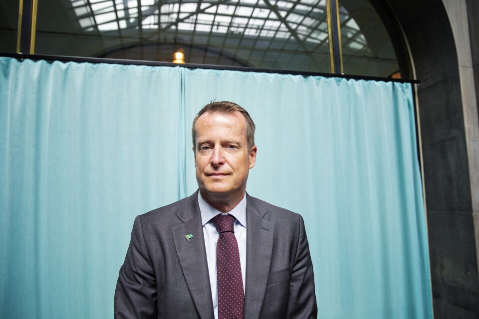 Anders Ygeman (S), energi- och digitaliseringsminister. Arkivbild