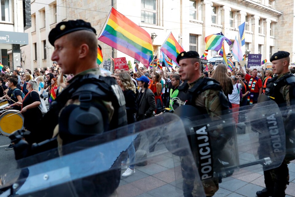 Så länge det behövs ett massivt säkerhetspådrag för att Prideparaden ska kunna gå genom Sarajevos gator har landet mycket kvar att ta tag i.