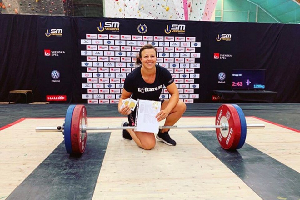 Patricia Strenius, här på en bild hämtad från Instagram och tidigare lyckade SM-tävlingar, nådde en sjundeplats på VM-tävlingarna i Thailand.