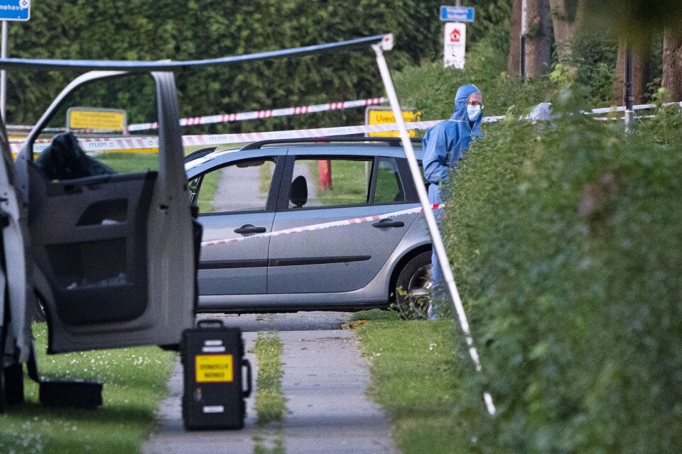 I Herlev utanför Köpenhamn sköts två män från Sverige ihjäl i juni förra året. Nu har rättegången om mordet inletts. Arkivbild.