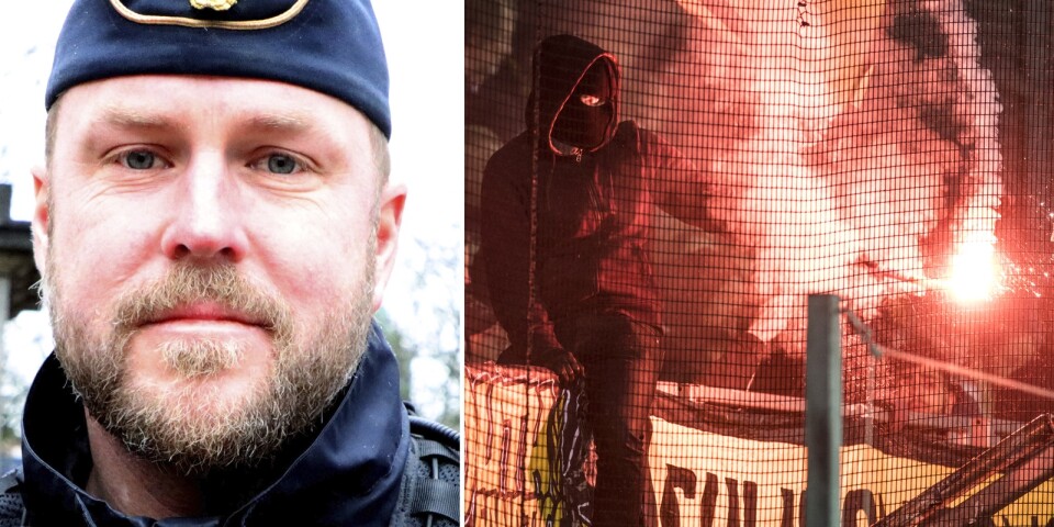 SPORT: Supportrarnas rusning mot poliserna: ”Fick använda pepparsprej och batonger”