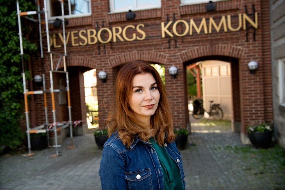 Louise Erixon (SD) kandiderar till posten som kommunstyrelsens ordförande i Sölvesborgs kommun.