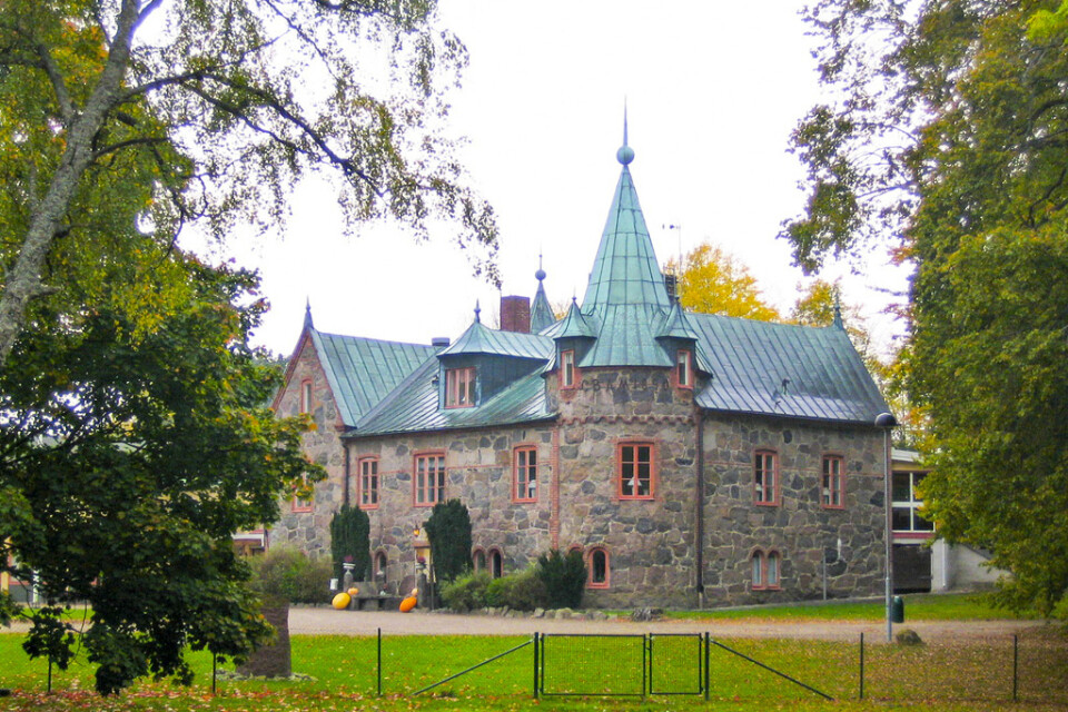 En kanon har stulits från Vannaröds slott i Skåne. Gratisbild.