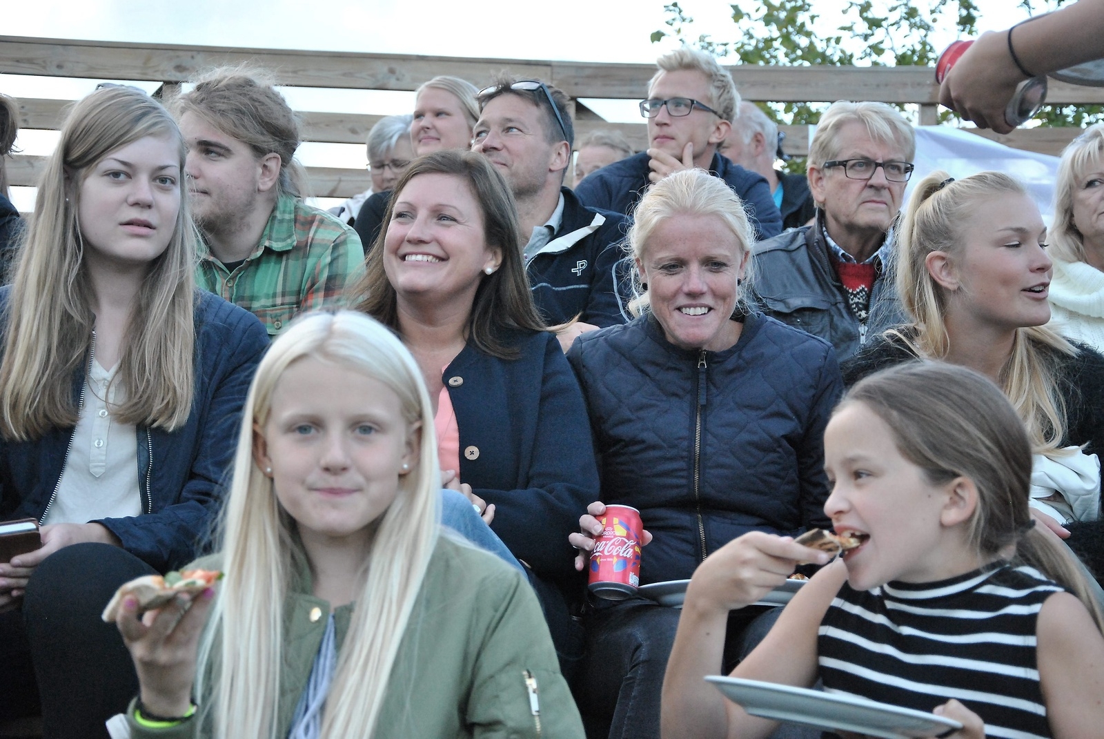 Publiken – både häst- och musikälskare – var laddad.
Foto: Kristina Höjendal
