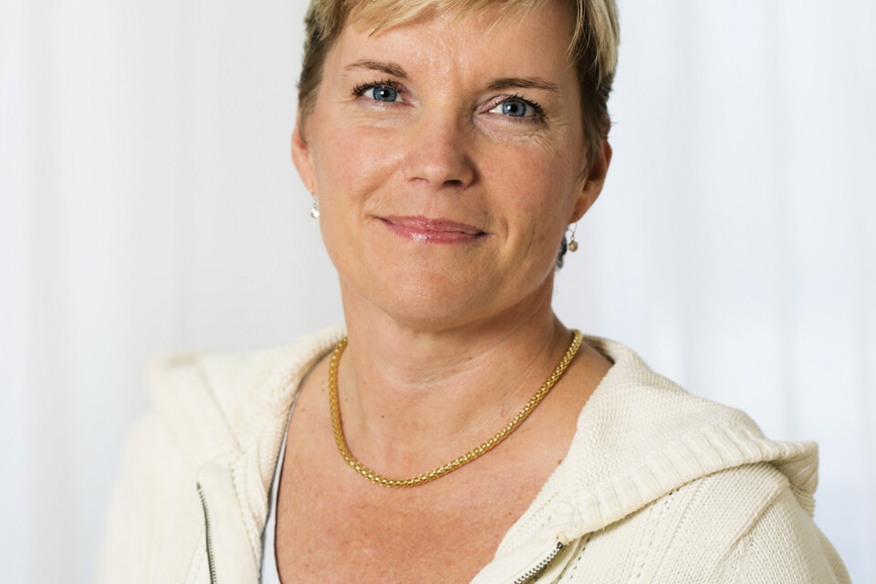 Mia Brytting, mikrobiolog på Folkhälsomyndigheten.