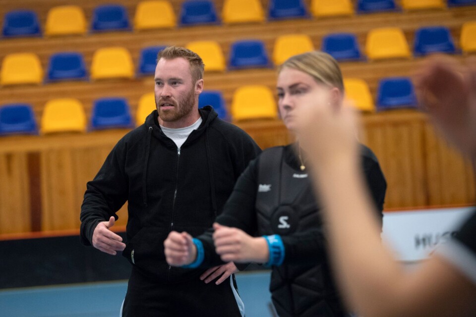 OIBK-tränaren Johan Blomkvist.