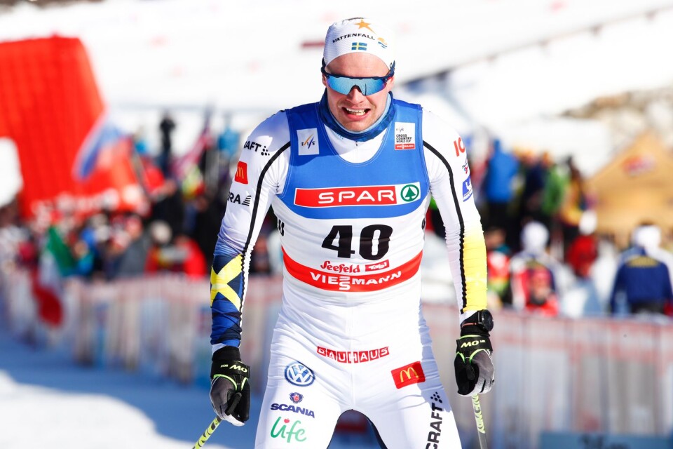 Karl-Johan Westberg gjorde ett starkt distanslopp på SM.