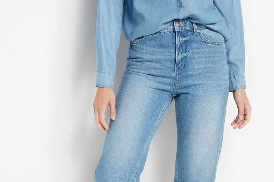 Höga jeans, Lindex, 399 kr.