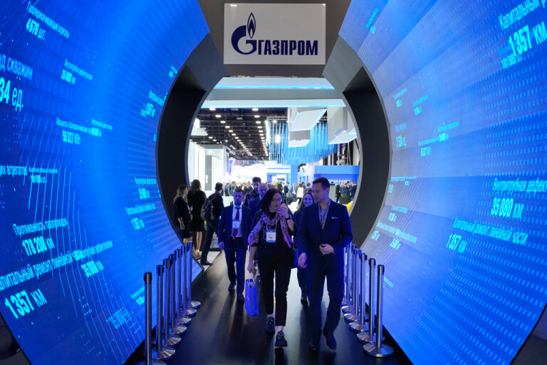 Gazprom öppnar gaskranen till Italien