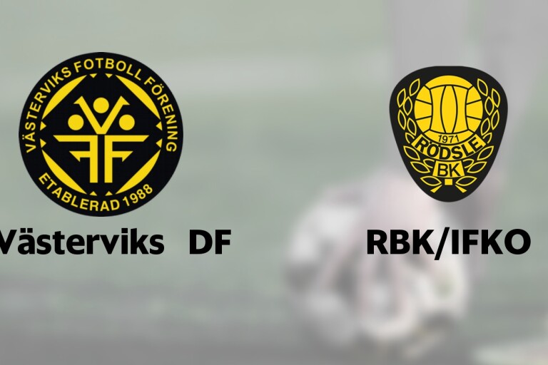 Näst sista matchen för Västerviks DF som möter RBK/IFKO på Bökensved